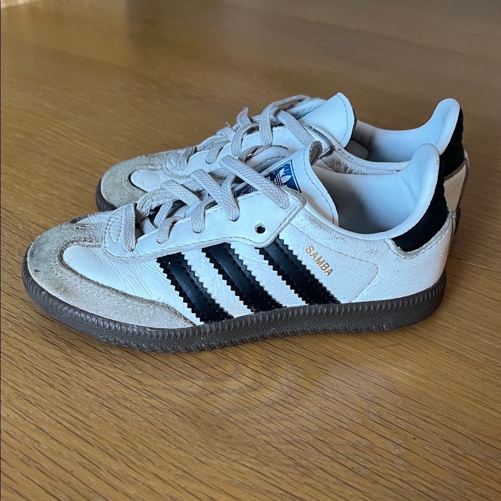 Adidas Samba Kids Sneakers - White and Black